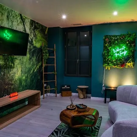 Tropical Jungle Loveroom Pau Centre Exterior foto